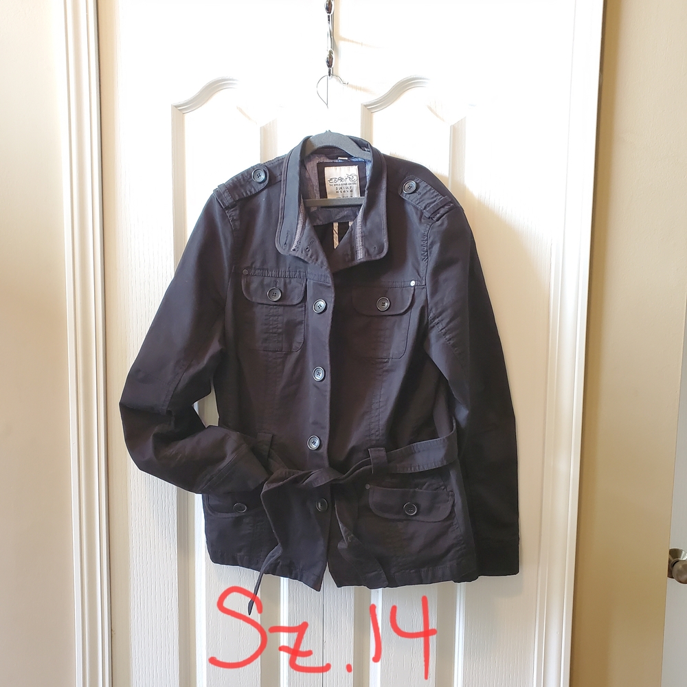 Black Military Style Jacket